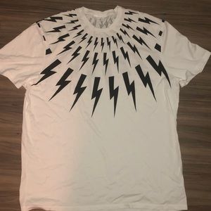 Neil Barrett Lightning Bolt Shirt